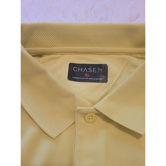 Chase 54 Mens Golf Polo Shirt Moisture Wicking UPF+40 Size XL NWT - Picture 6 of 11